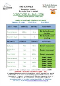 bulletin nordique 24 janvier 2026