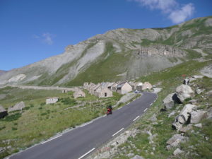 vue camp des fourches Bonette