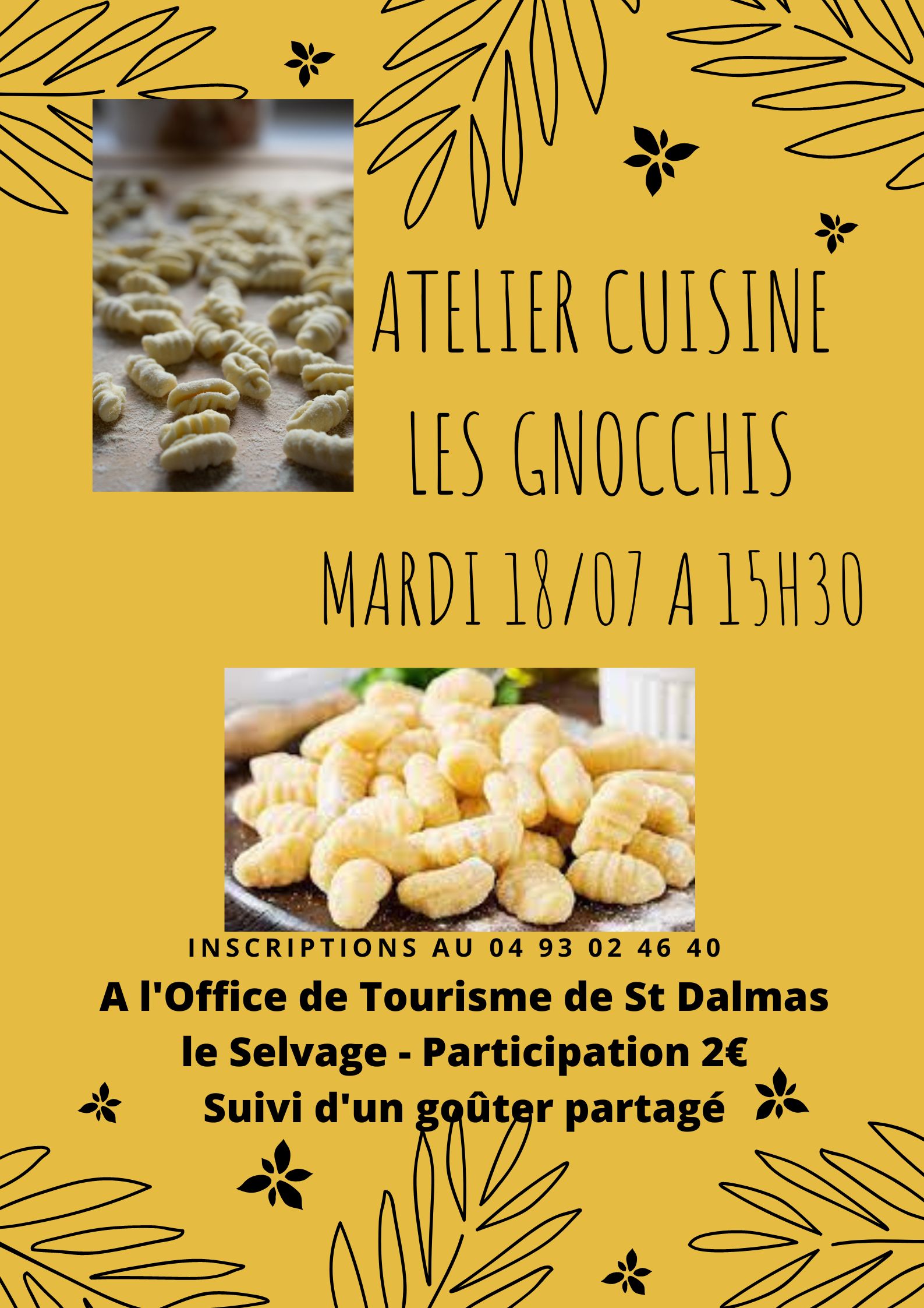 ATELIER cuisine pâtes à la main