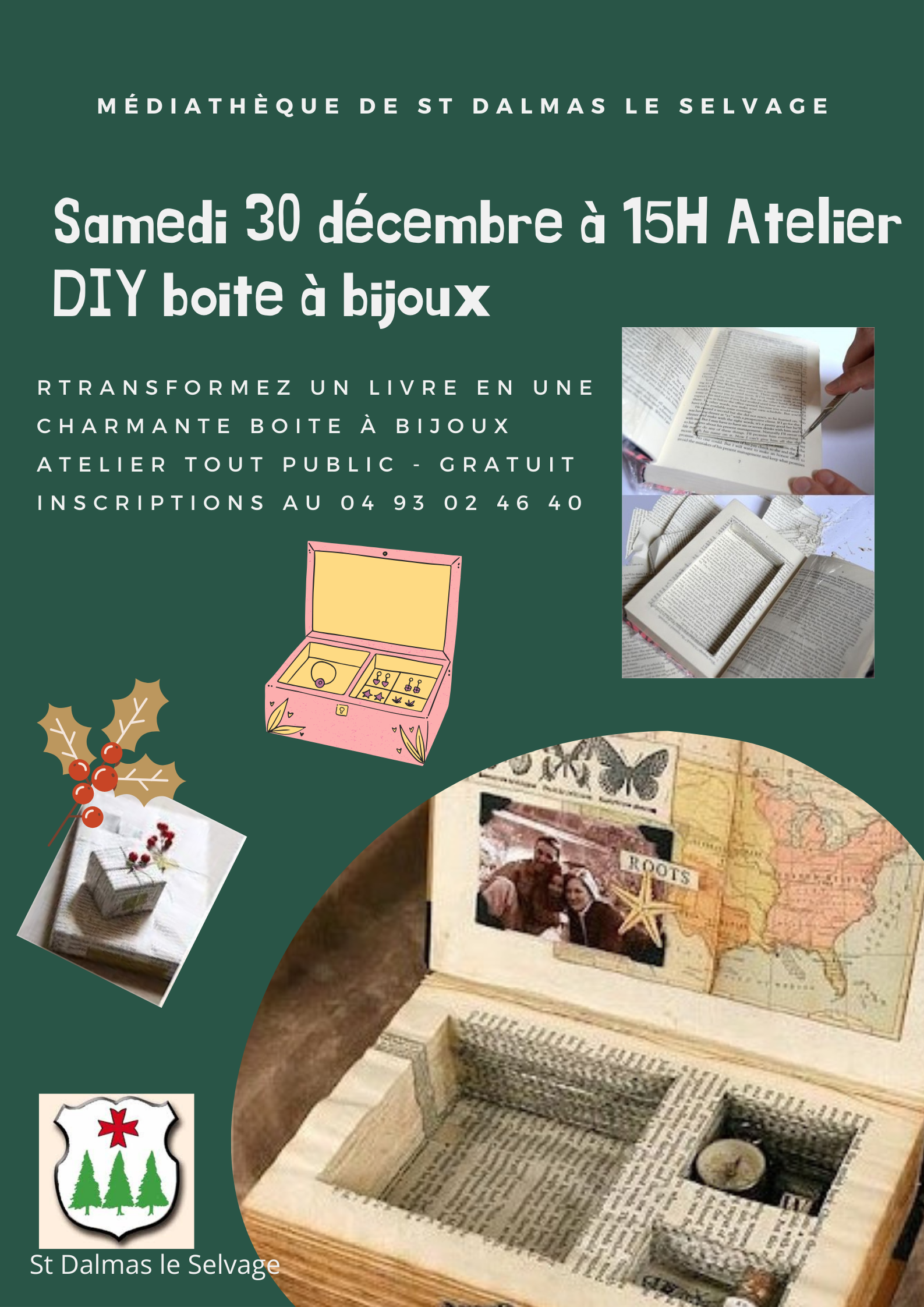 Boite en livre